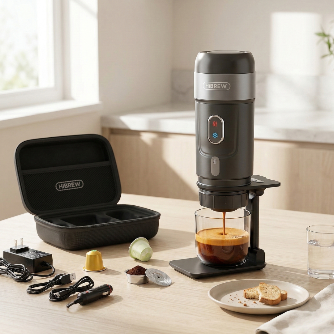 12V Portable Espresso Maker For Travel And On The Road | Rosalyssa