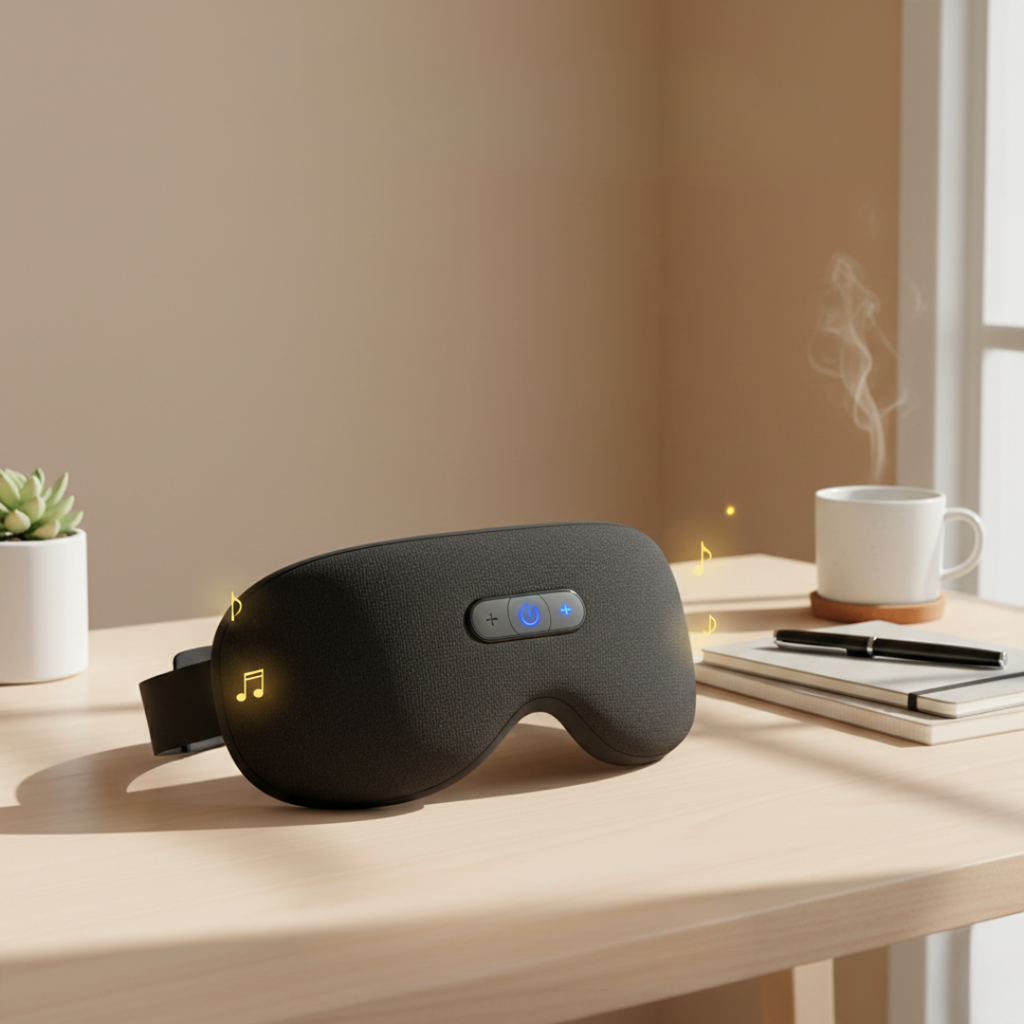 Bluetooth-Schlafmaske mit Audio für nächtlichen Komfort | Rosalyssa