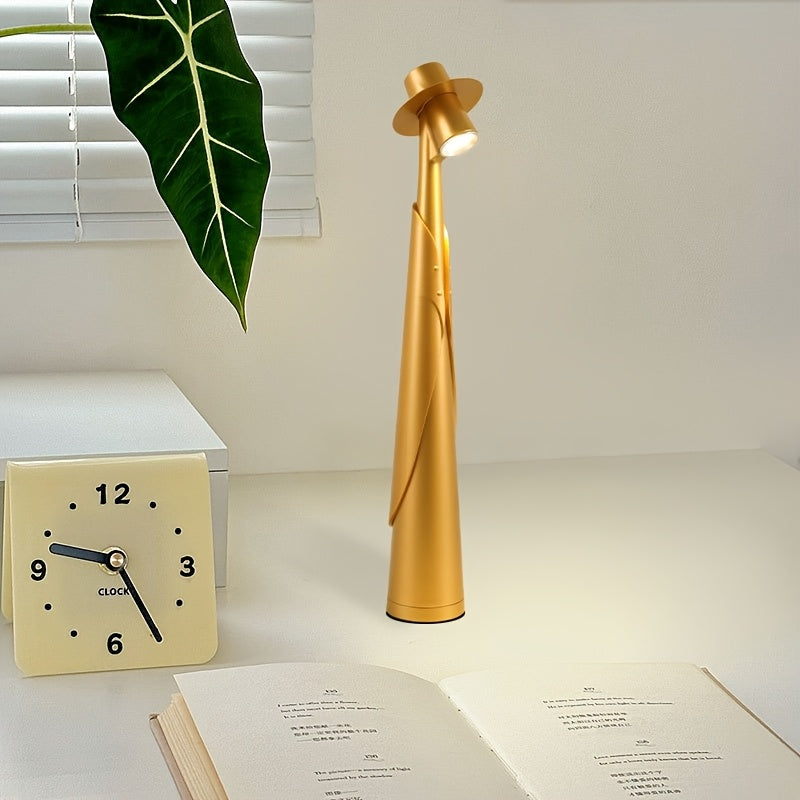 Creative Touch LED-Hutlicht Schreibtischlampe Wiederaufladbar