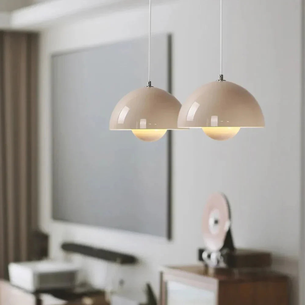Serie di lampade a sospensione Danish Modern Soft-Form | Rosalyssa