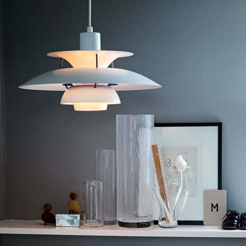 Aurora Pendelleuchte mit Schirm für moderne LED-Atmosphäre