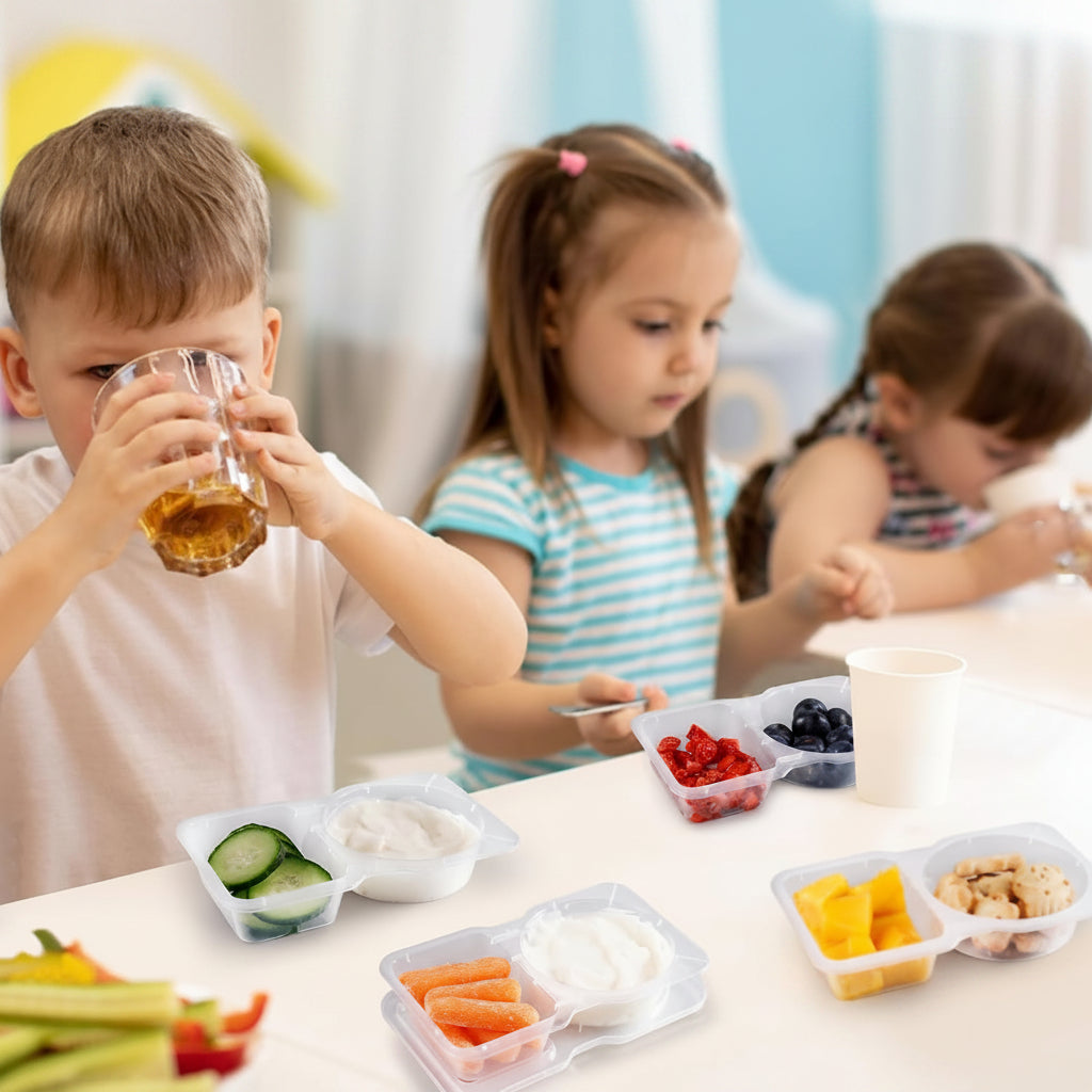 Snack Containers With Lids For Meal Prep And Travel