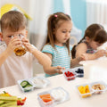 Snack Containers With Lids For Meal Prep And Travel