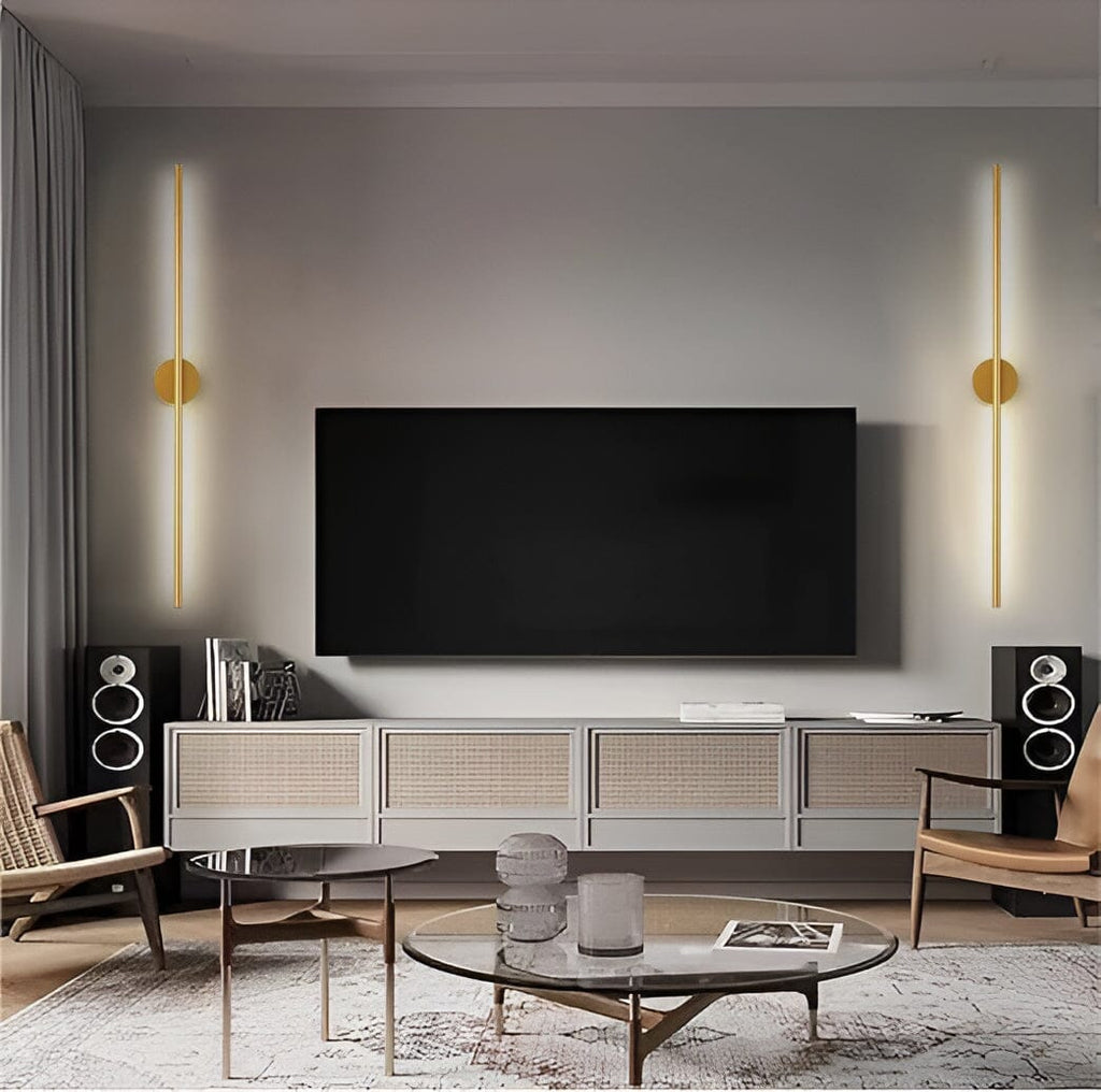 LumaNova Tube Wall Light for Modern Interiors and Living Spaces