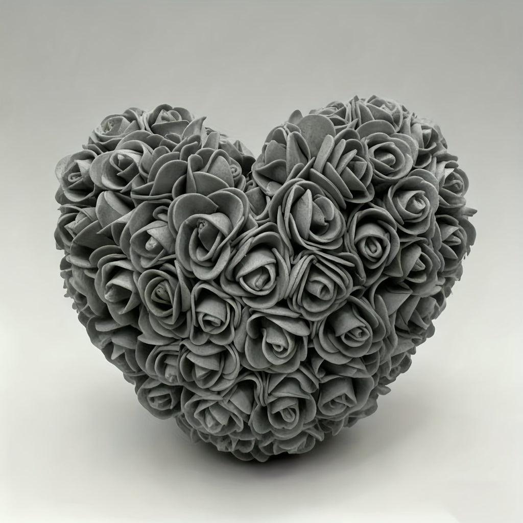 Rose Heart Artificial Flower Table Decor For Mother's Day Gift
