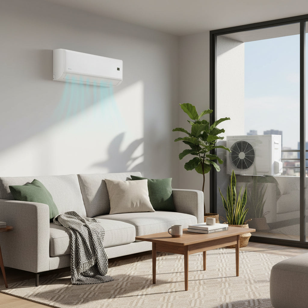 Compact Mini Split Portable Air Conditioning With Smart Cooling And Heat Pump