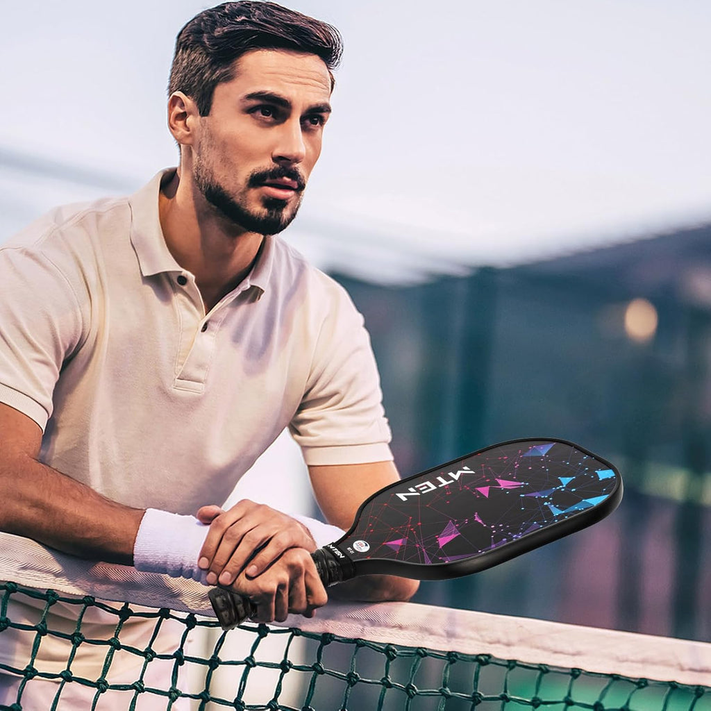 Lettvekts Pickleball-racketsett i glassfiber med baller