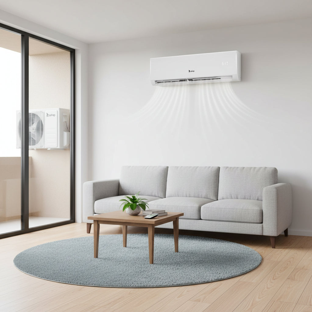 Compact Mini Split Portable Air Conditioning With Smart Cooling And Heat Pump