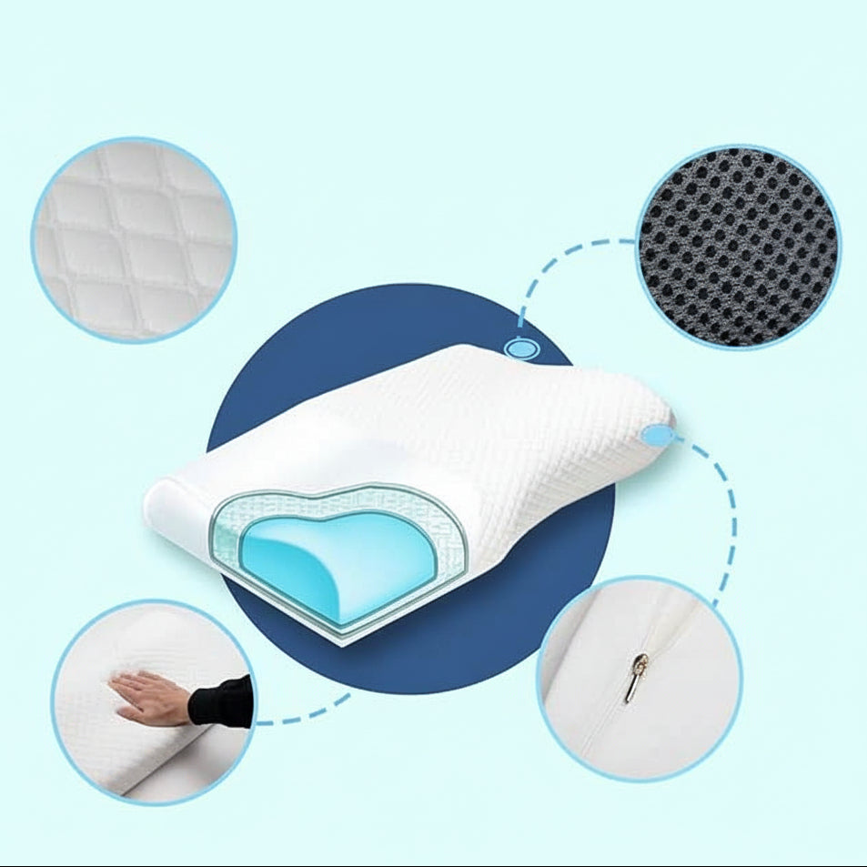 QuietEase Anti-Snorkepute Ergonomisk og komfortabel for en rolig natt