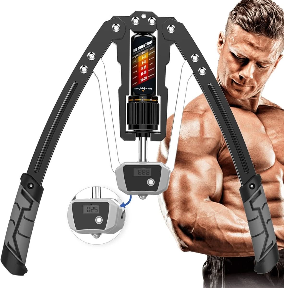 HydraMove Adjustable Hydraulic Arm Trainer For Intensive Upper Body Training