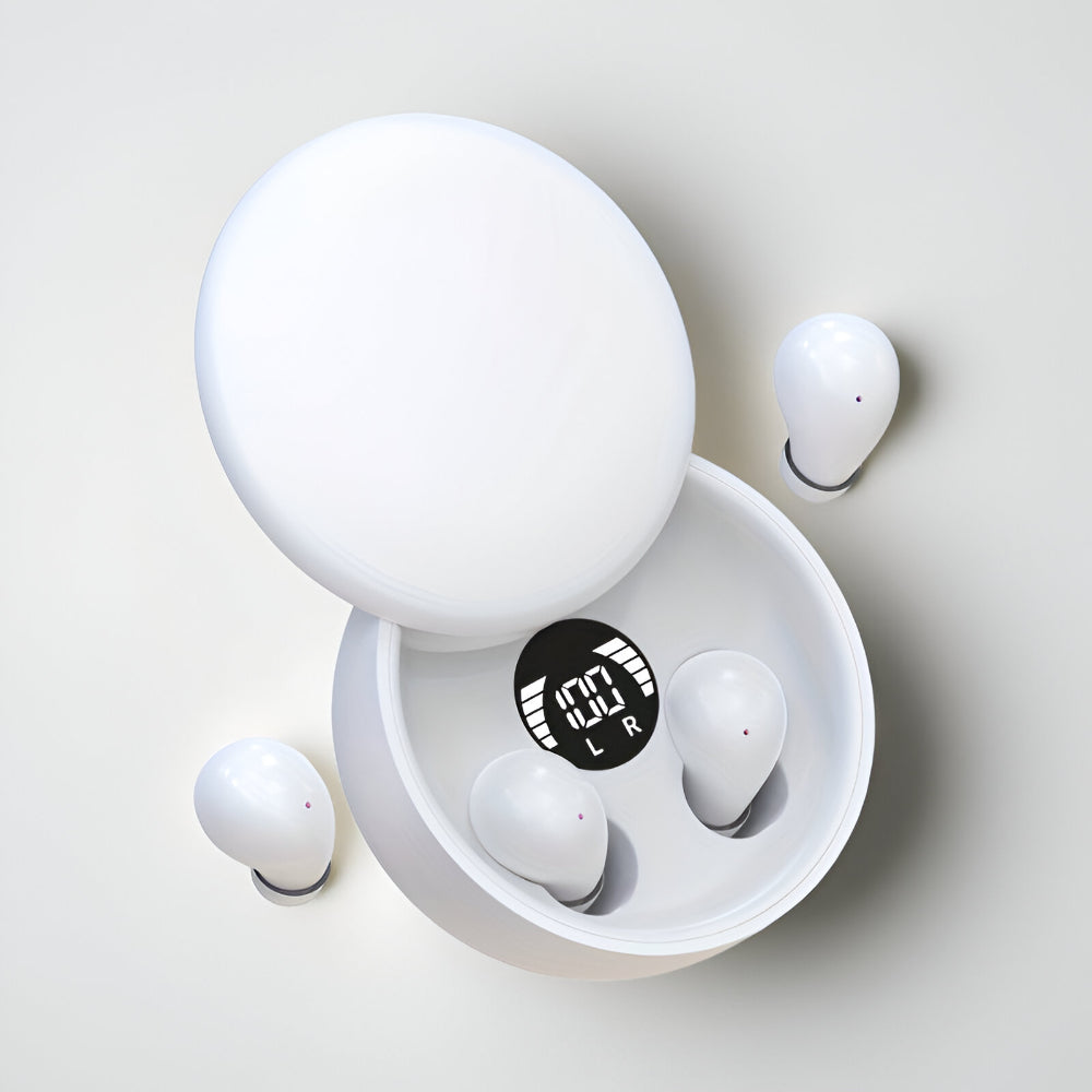 Compact Wireless In-Ear Earphones With Touch Controls Rechargeable