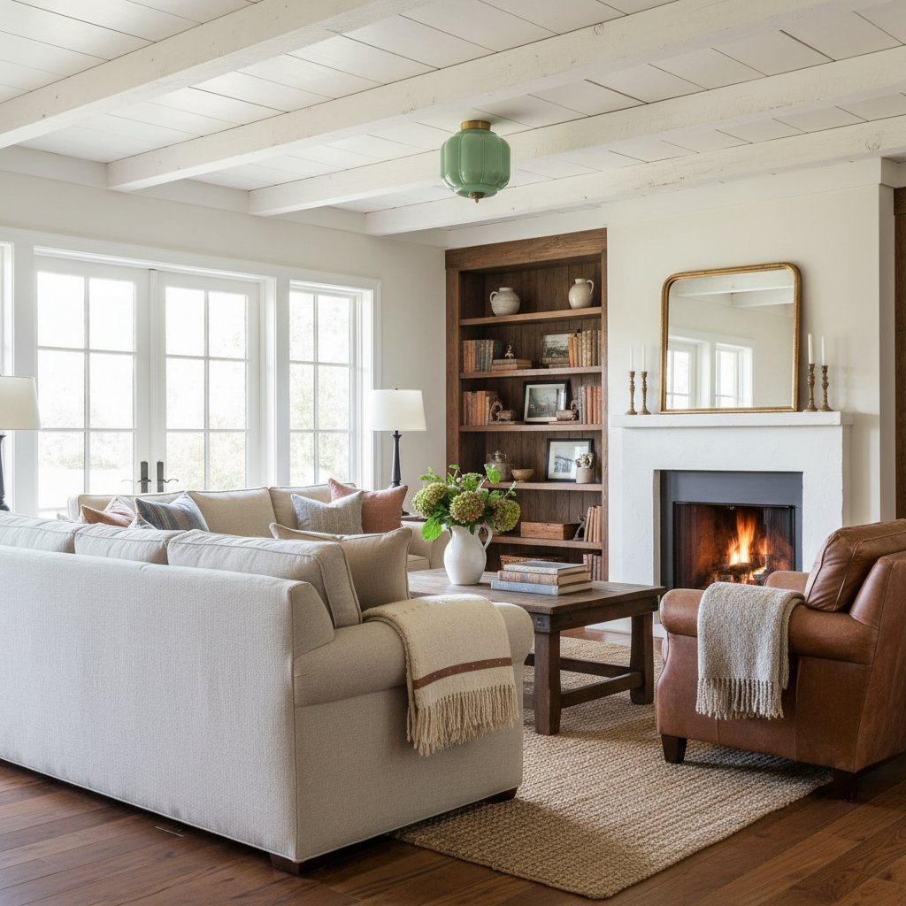 Stropní svítidlo Milk Glass s skleněným stínidlem, moderní přisazené, skandinávský styl
