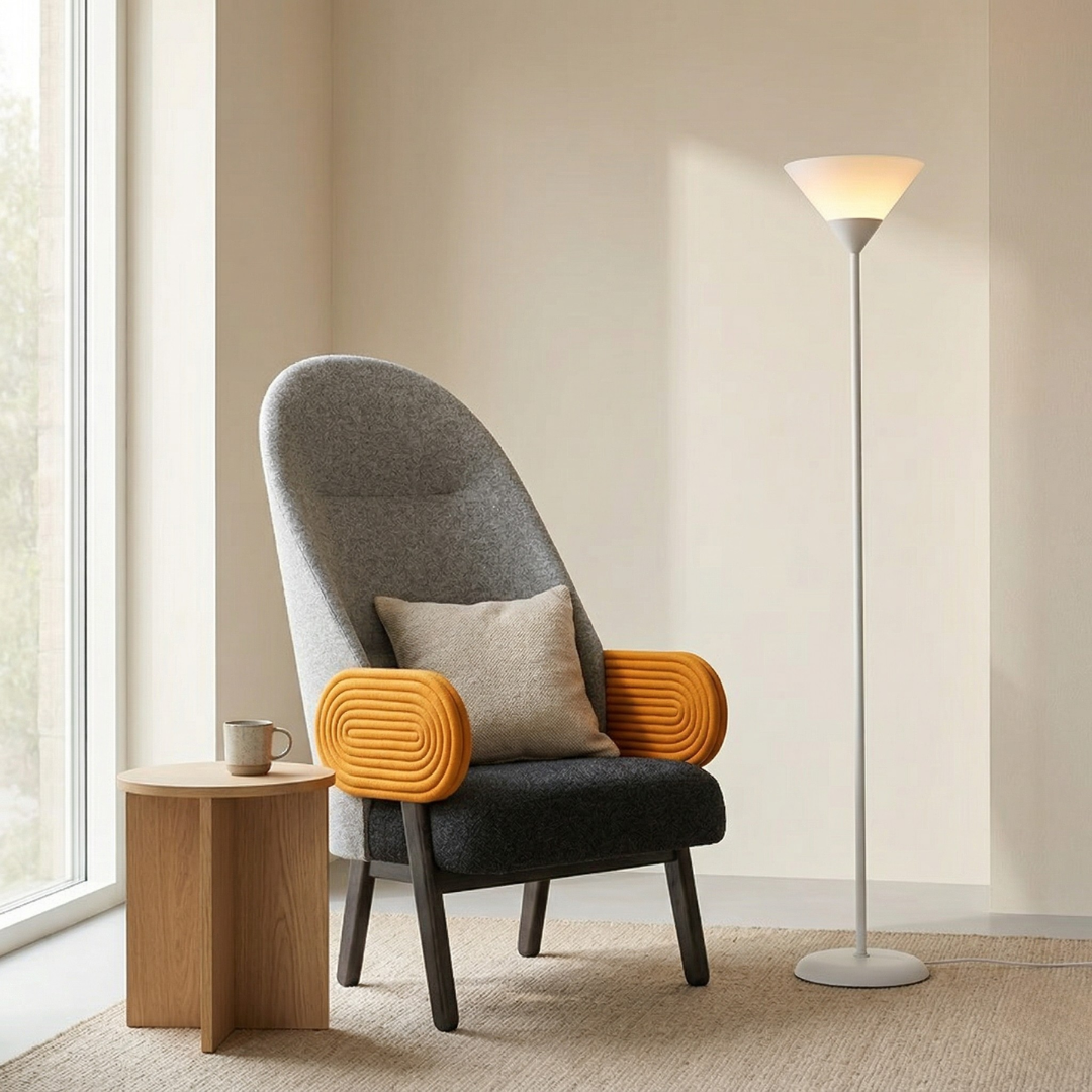 Lampadaire moderne avec luminosité réglable pour salons | Rosalyssa