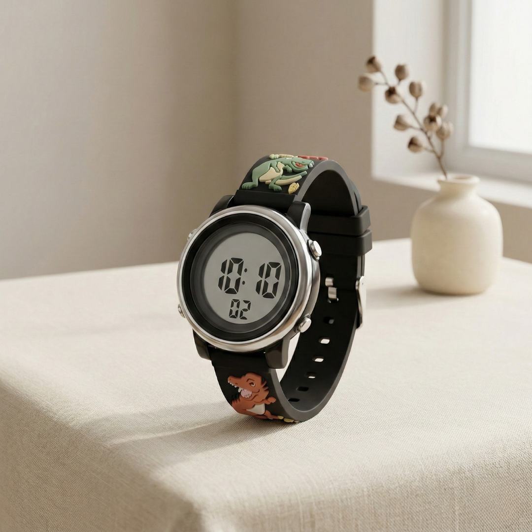 Vandtæt børne-smartwatch med alarm til unge elever | Rosalyssa