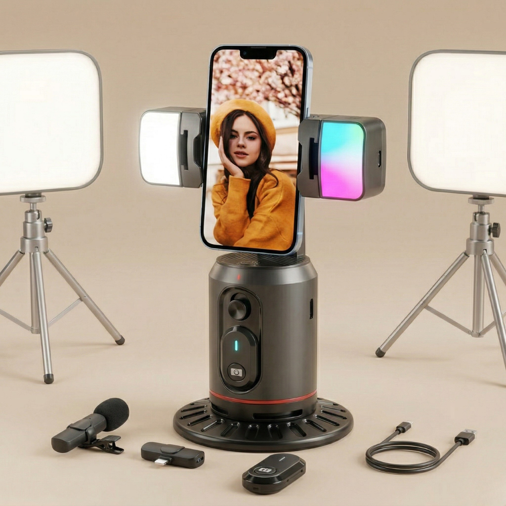 Smart Tracking Gimbal Stabilizer For Stable Selfies | Rosalyssa