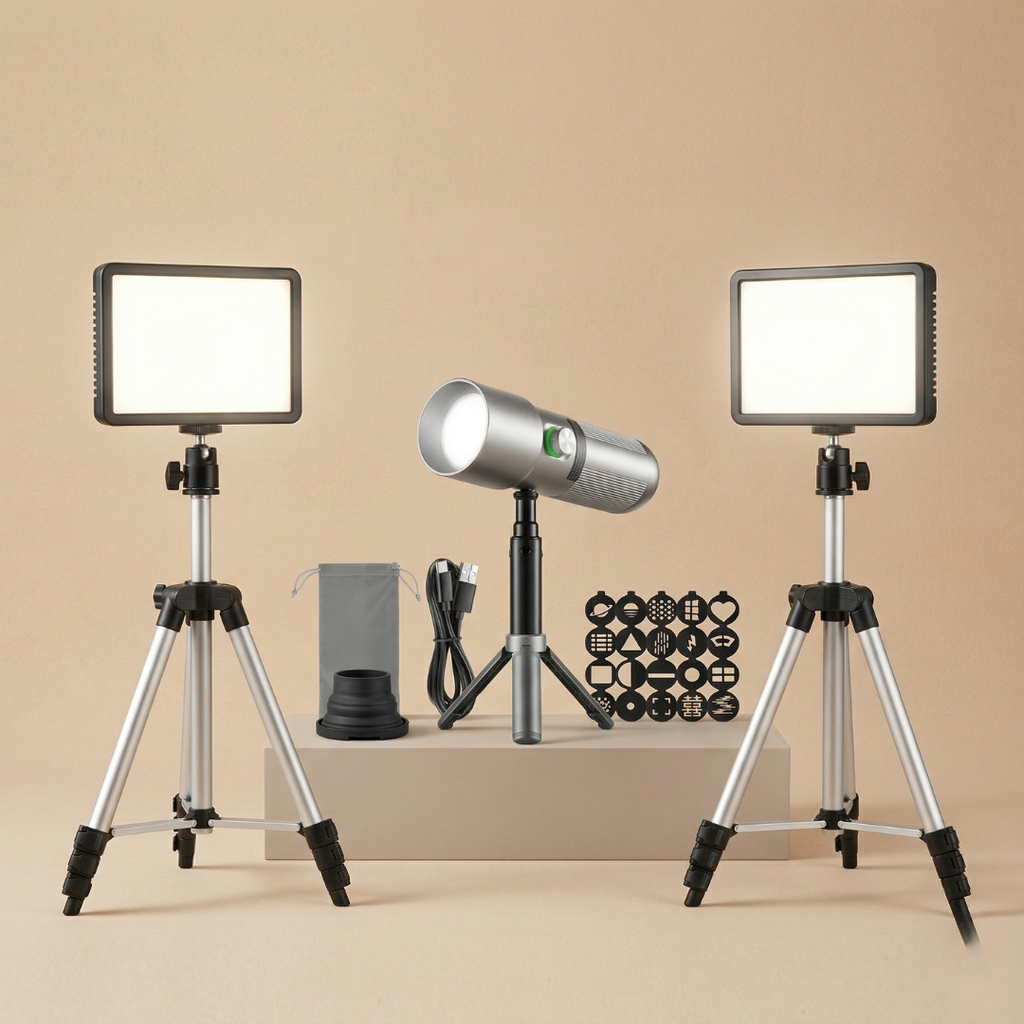 RGB-fotolamp voor fotografie en visuele content | Rosalyssa