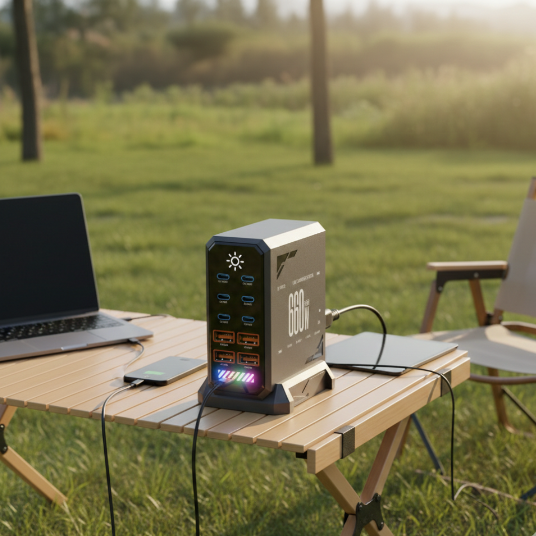 USB-C Charging Station for Multiple Devices and More | Rosalyssa