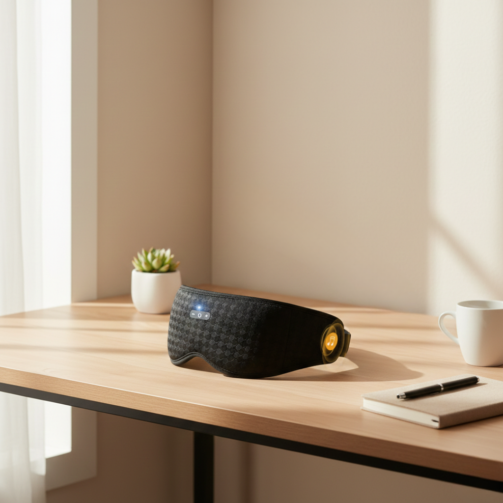 Bluetooth-Schlafmaske mit Audio für nächtlichen Komfort | Rosalyssa