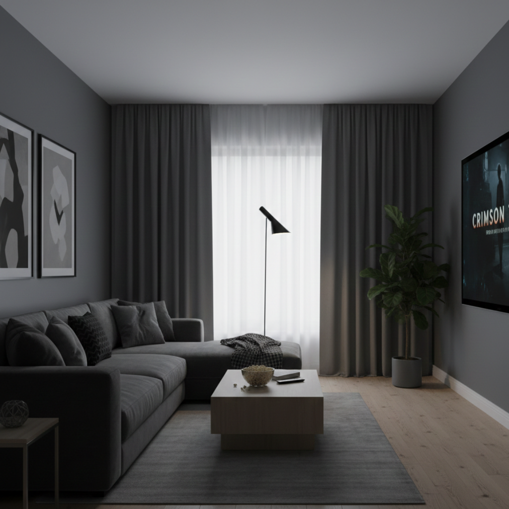 Nordisk minimalistisk golvlampa för vardagsrum och sovrum | Rosalyssa
