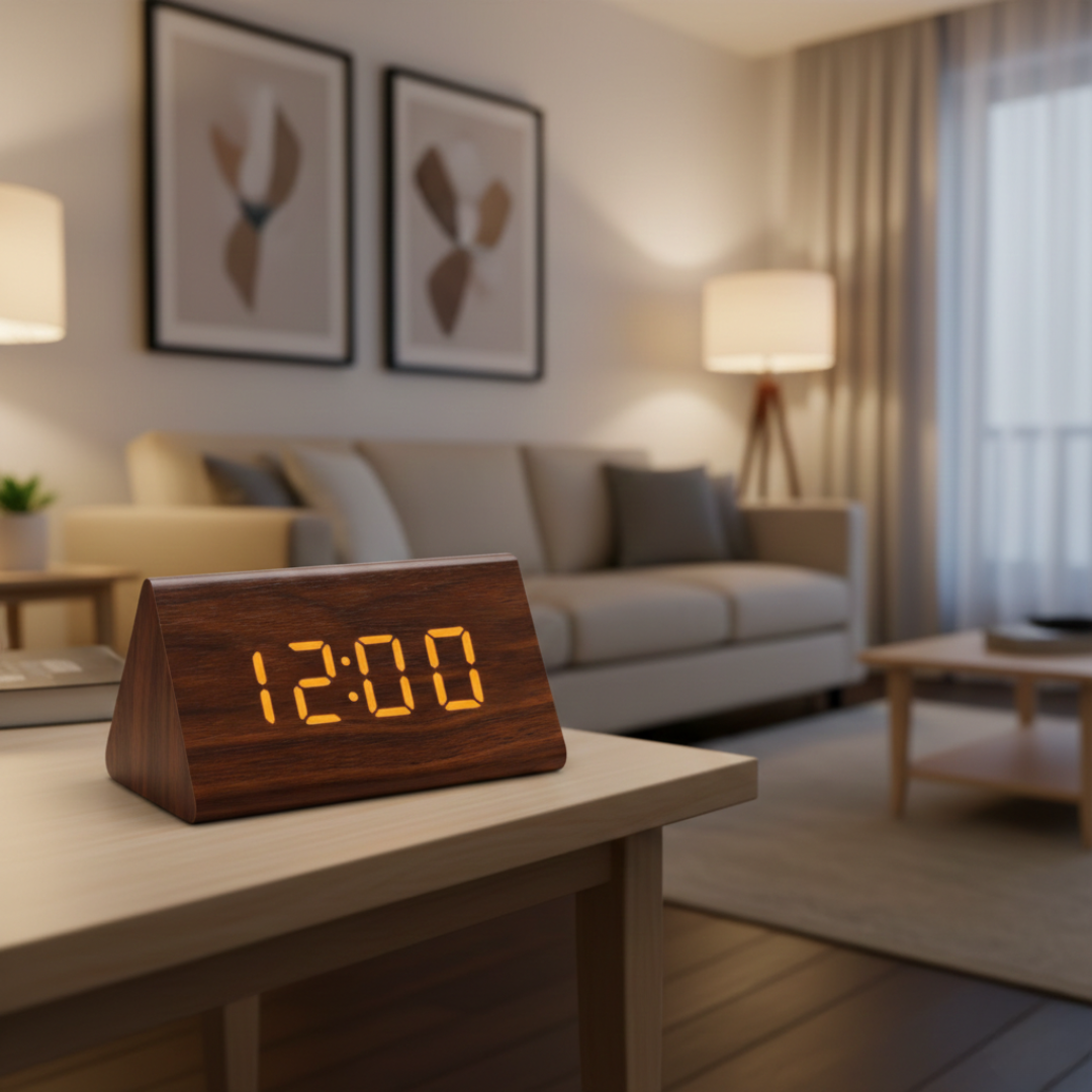 Sveglia digitale con display LED per casa o ufficio | Rosalyssa