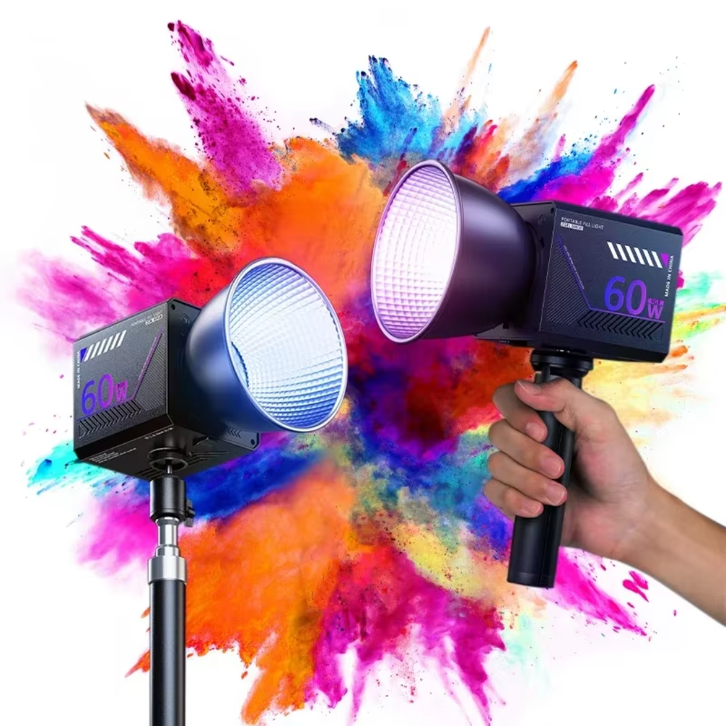 Portable RGB Video Light for Photography and Streaming | Rosalyssa