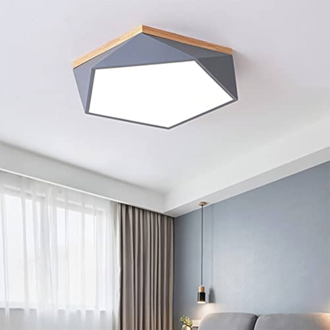Luksusowa lampa sufitowa LED Luxora do sypialni i pokoi dziecięcych