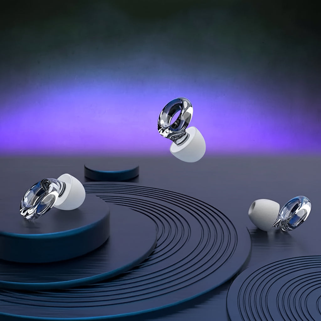 Reusable Silicone Sleep Earbuds For Noise Reduction And Comfort