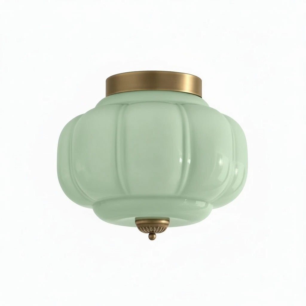 Stropní svítidlo Milk Glass s skleněným stínidlem, moderní přisazené, skandinávský styl
