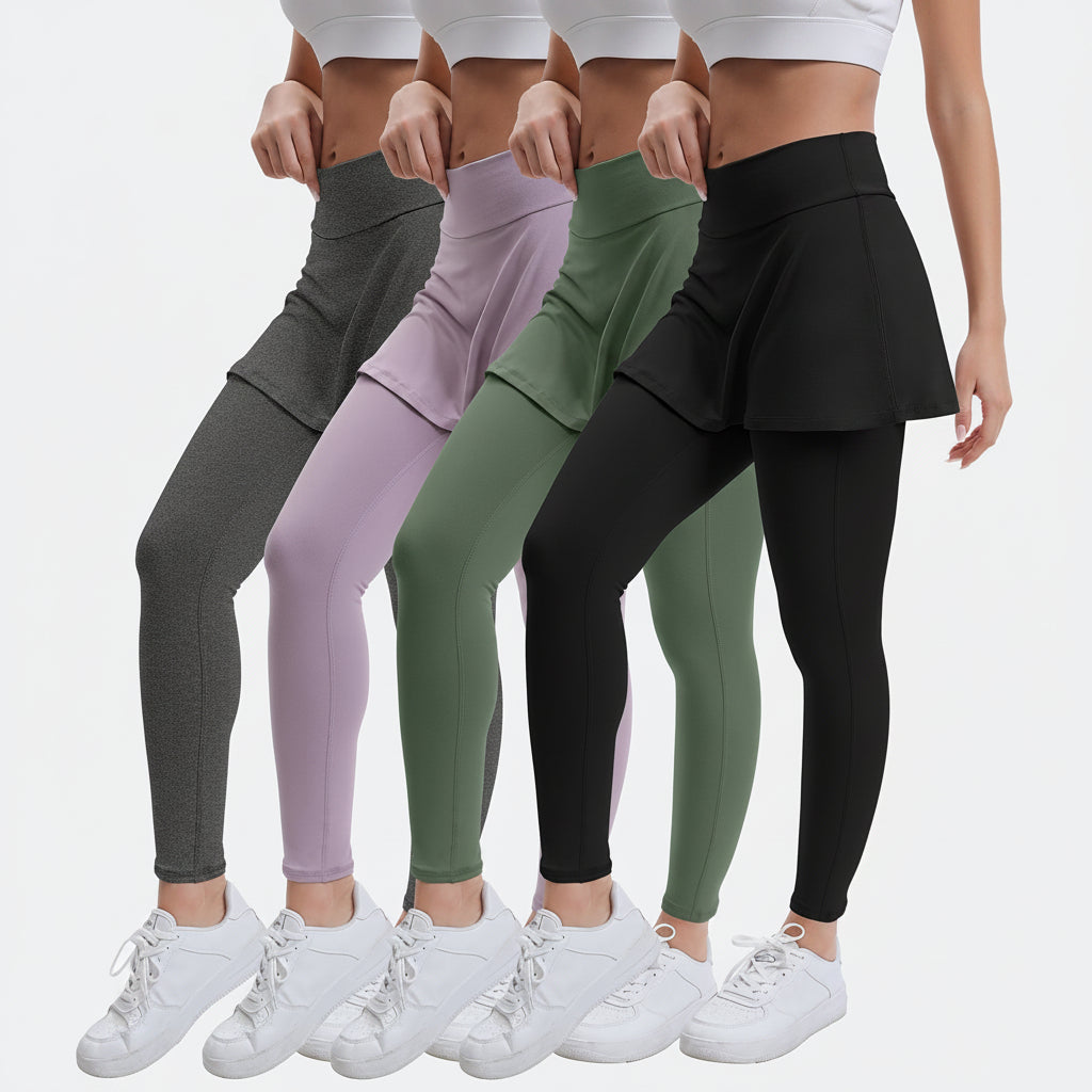 Leggings de yoga taille haute avec coupe évasée extensible pour le confort et le port quotidien