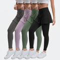 Flared High-Waist Yoga Pants With Stretch For Daily Comfort