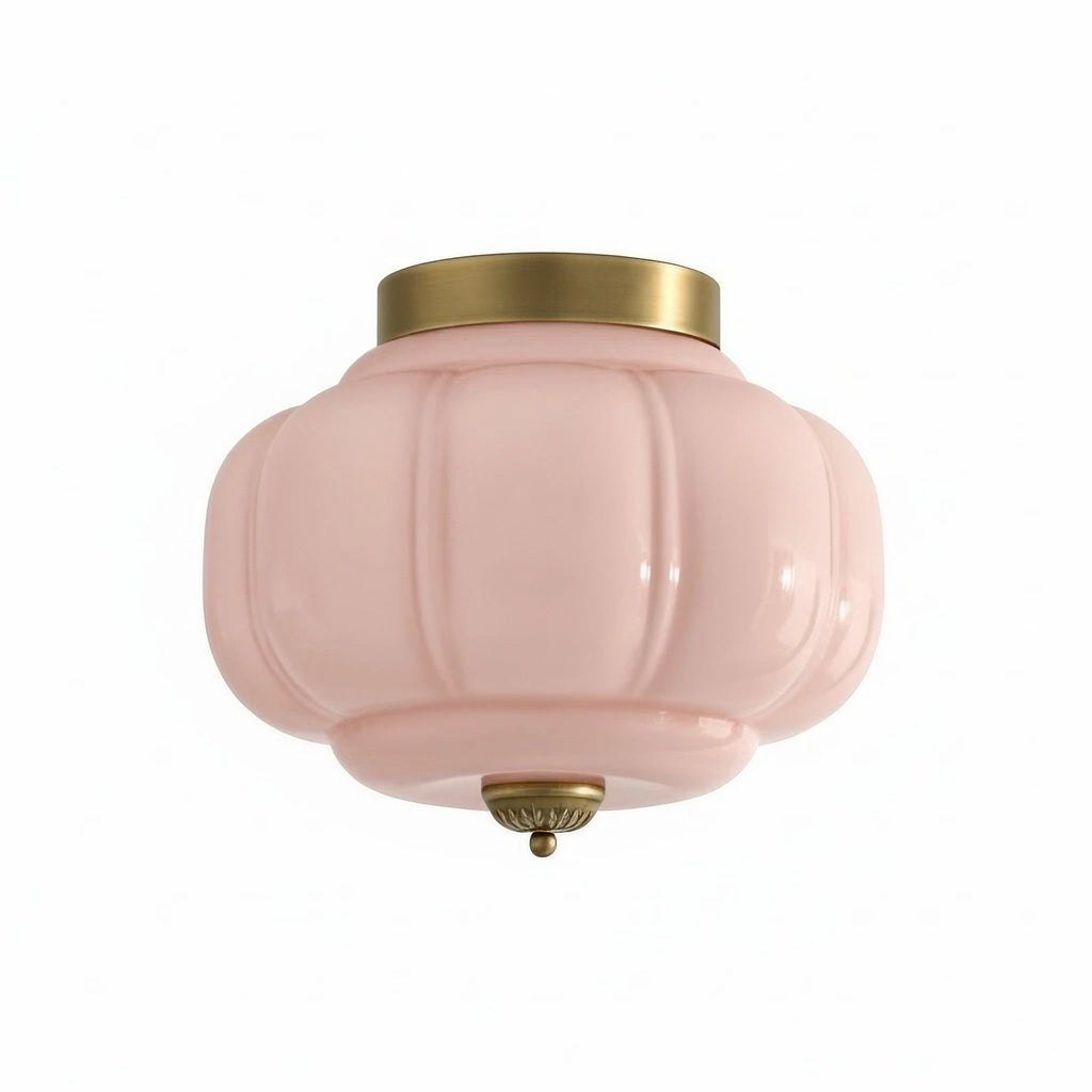 Stropní svítidlo Milk Glass s skleněným stínidlem, moderní přisazené, skandinávský styl
