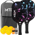 Lettvekts Pickleball-racketsett i glassfiber med baller
