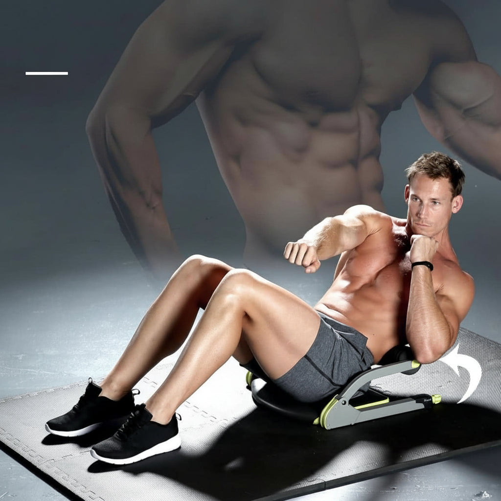 NovaFlex Compact Ab Crunch Trainer For Effective Abdominal Muscle Training