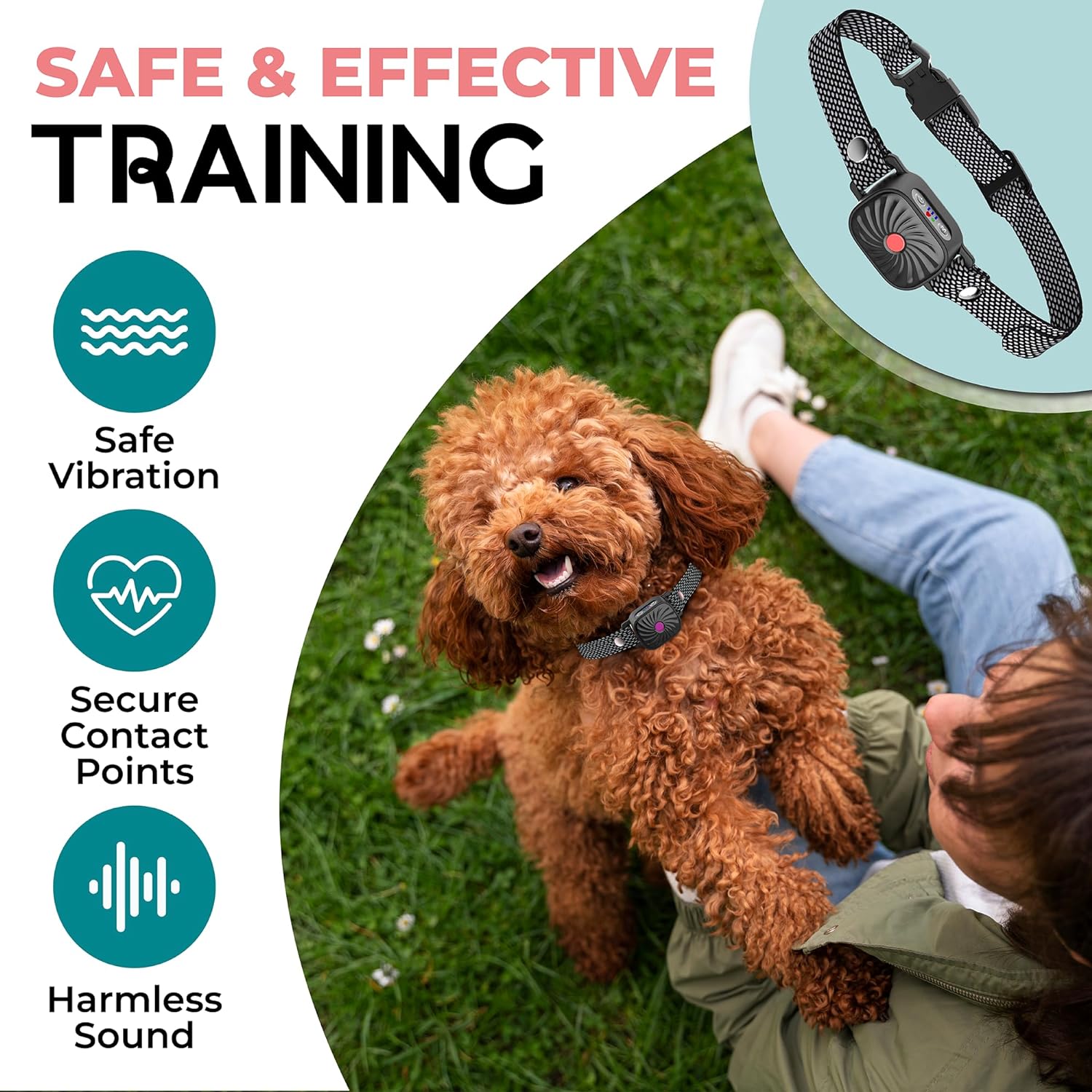 PawGuard CalmPaw Small Dog Bark Deterrent Collar Official
