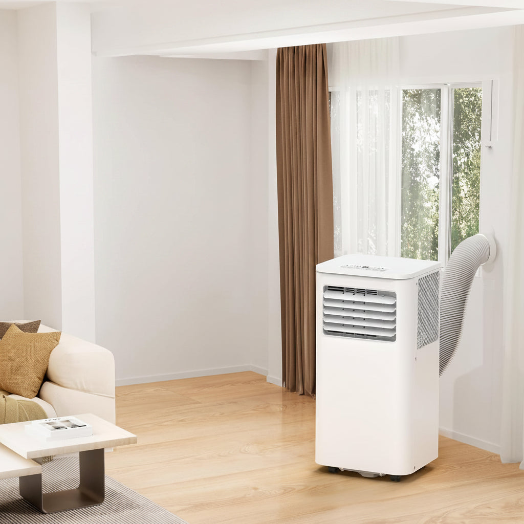 Condizionatore d'aria portatile 8000 BTU con raffreddamento, deumidificazione e ventilatore