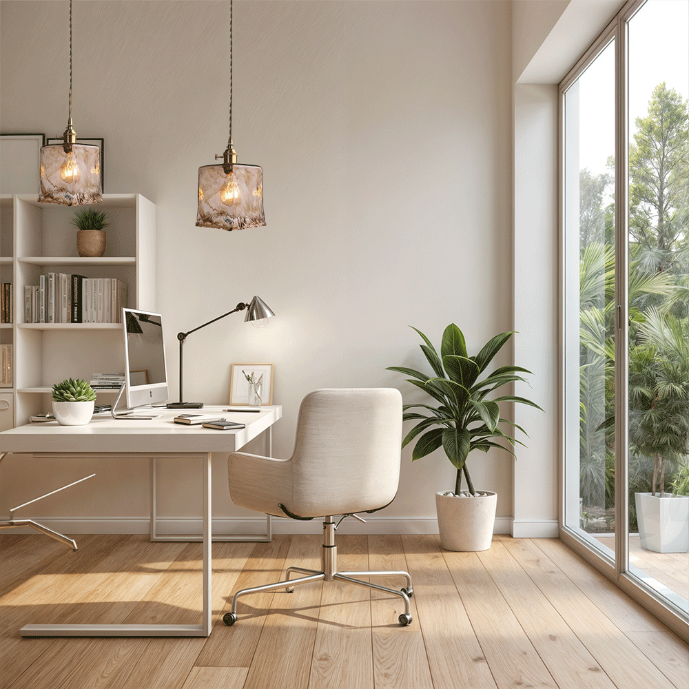 Aurelo Glass Pendant Lights For Modern Kitchen And Bath