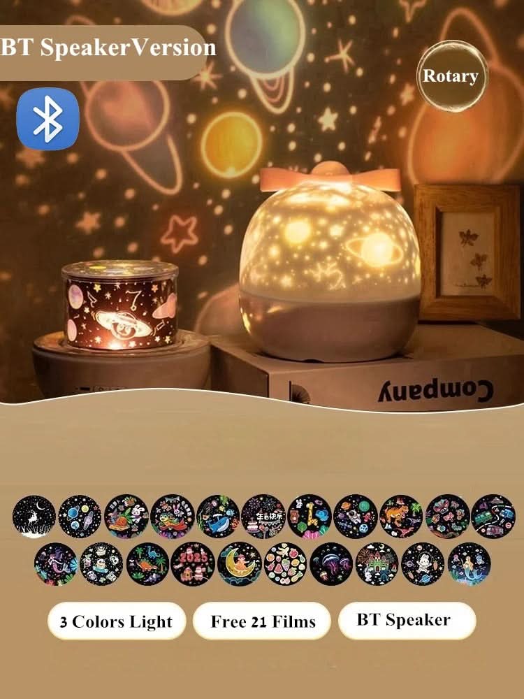 جهاز عرض النجوم السحري LunaGlow Sphere لغرفة الأطفال
