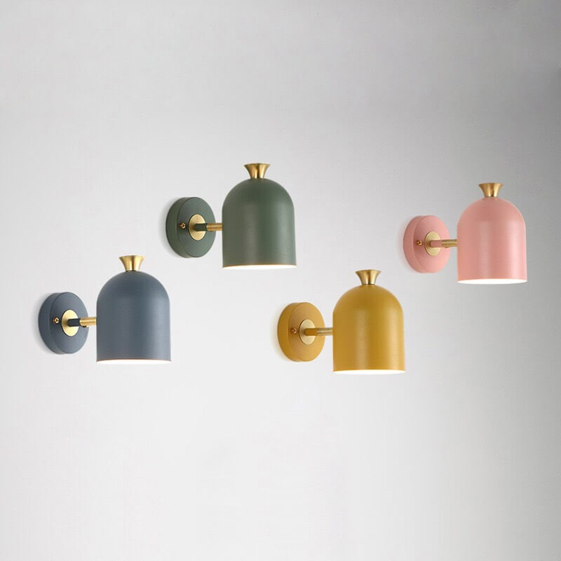 Lampă de perete Aurora cu design cilindric din metal
