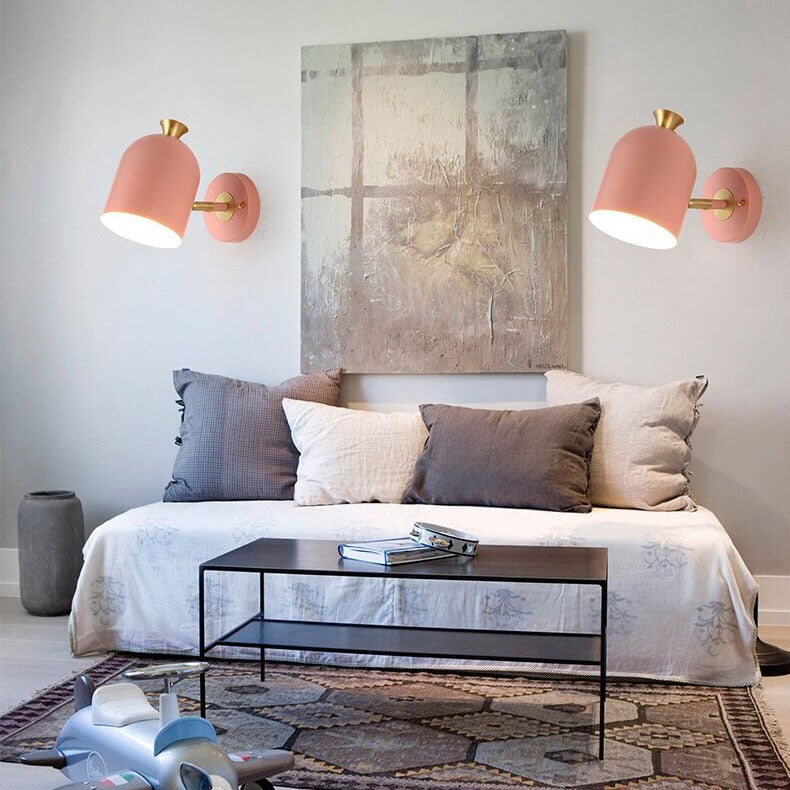 Lampă de perete Aurora cu design cilindric din metal