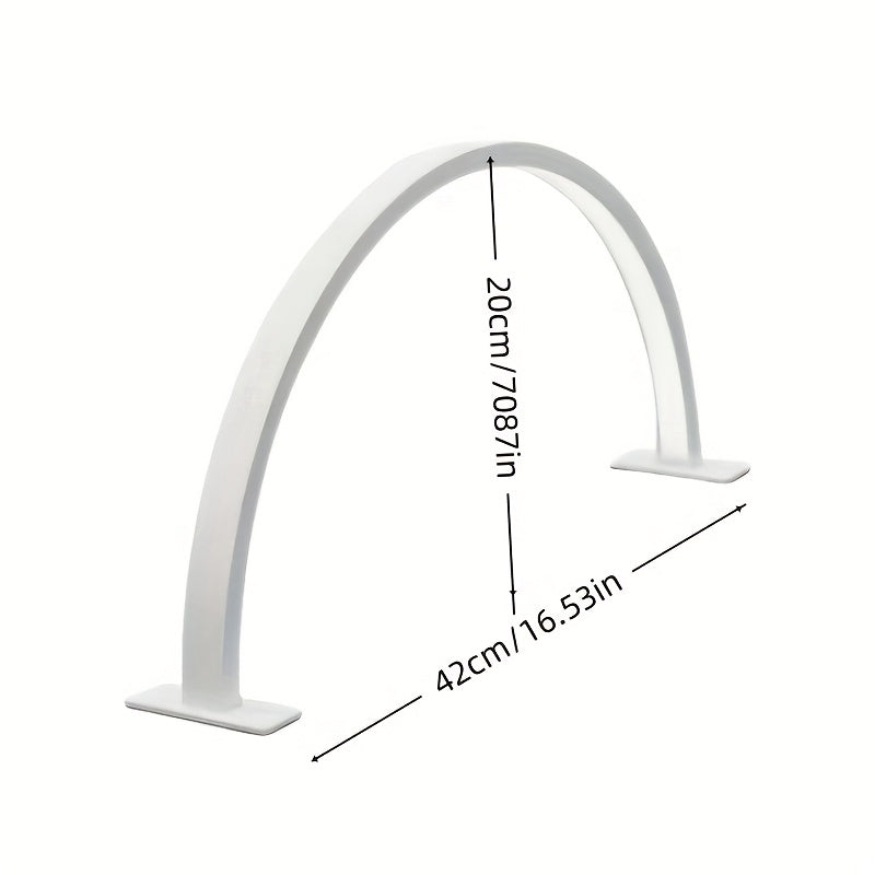 Crescent Moon LED Desk Lamp With USB Power And Metal Body Adjustable Brightness
