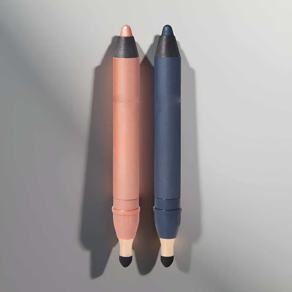 Duo Crème Fard à Paupières et Eyeliner 2-en-1 pour Couleur Polyvalente