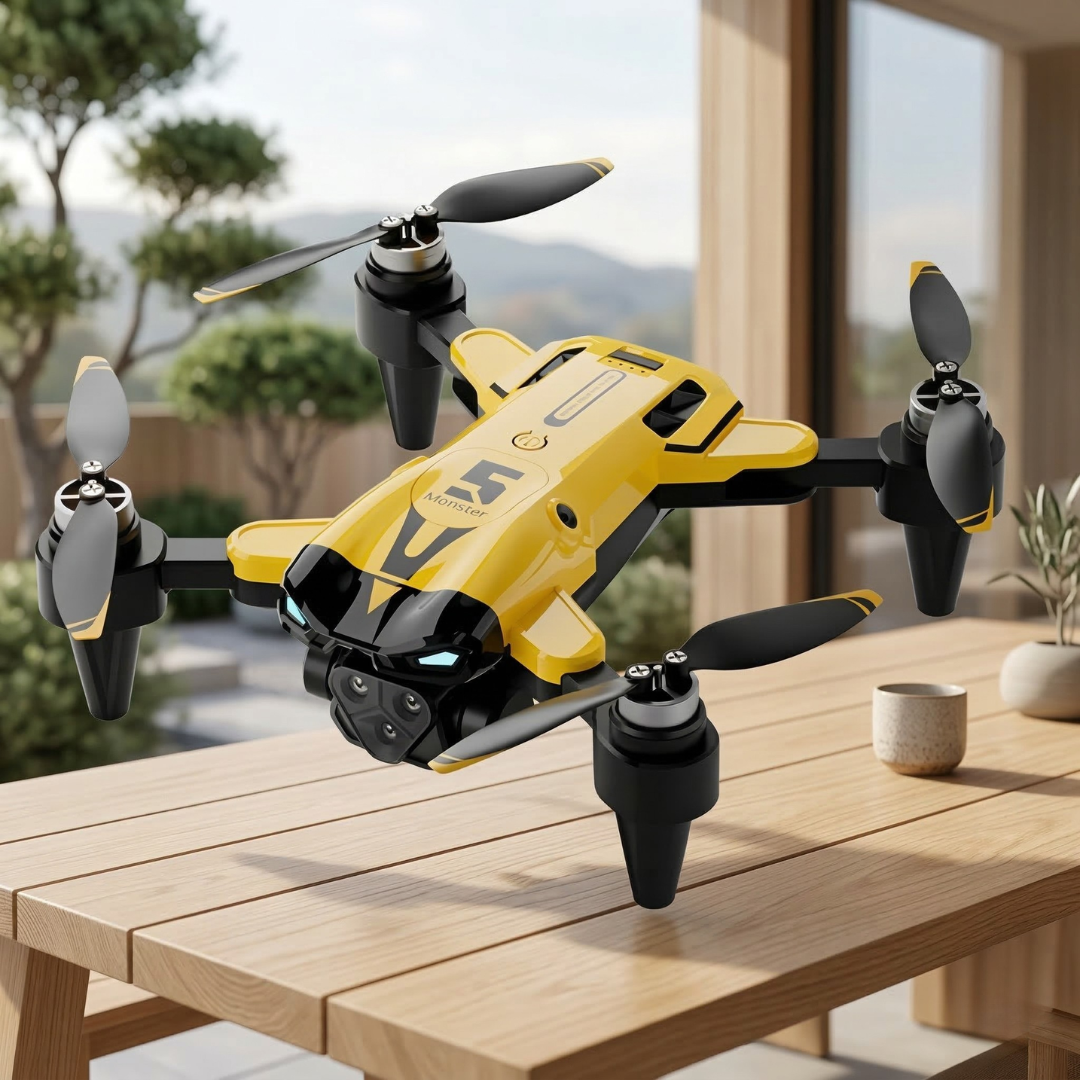 Dron 8K z potrójnym systemem kamer do szczegółowego obrazowania z powietrza | Rosalyssa