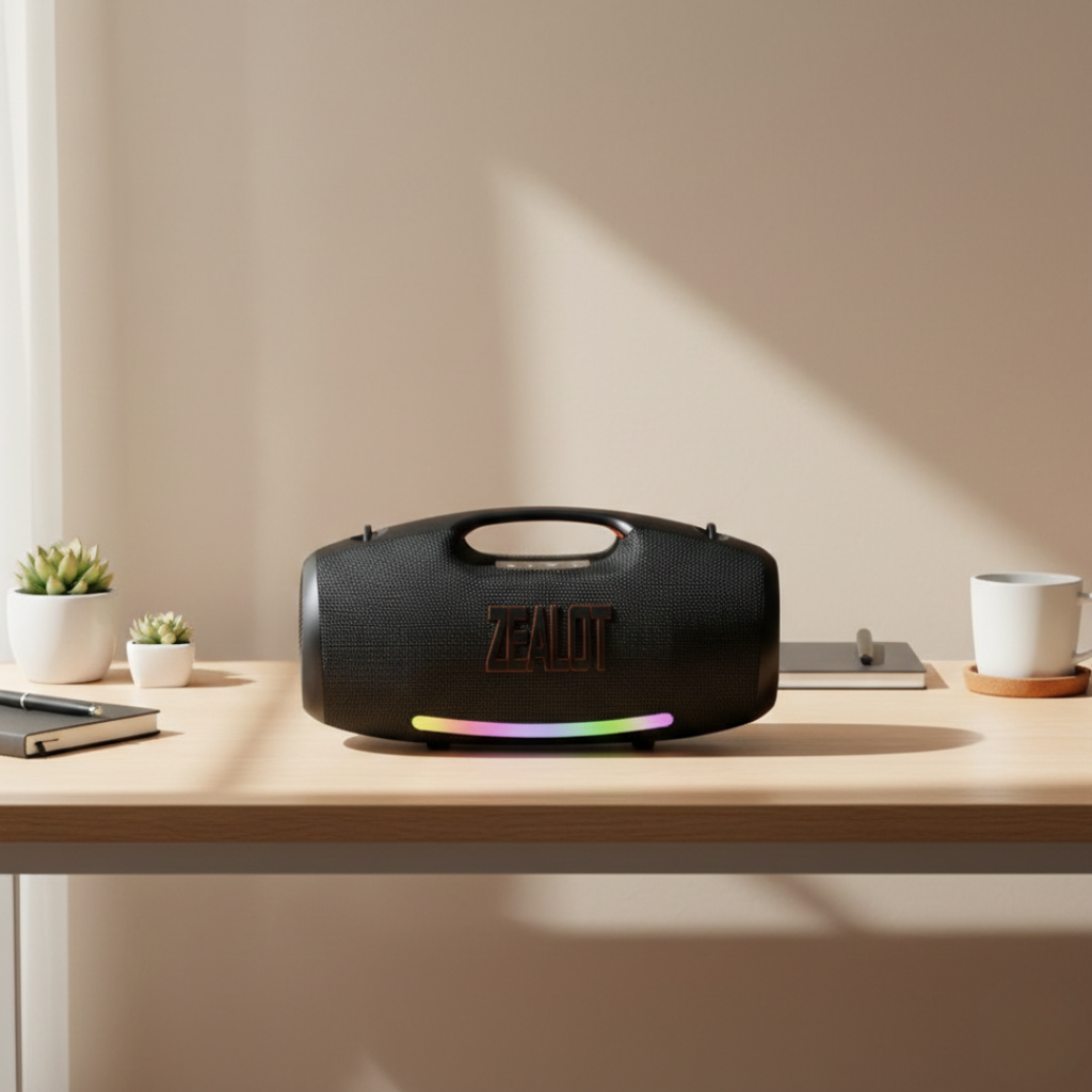 Kompaktní Bluetooth reproduktor Přenosný bezdrátový reproduktor pro každodenní použití | Rosalyssa