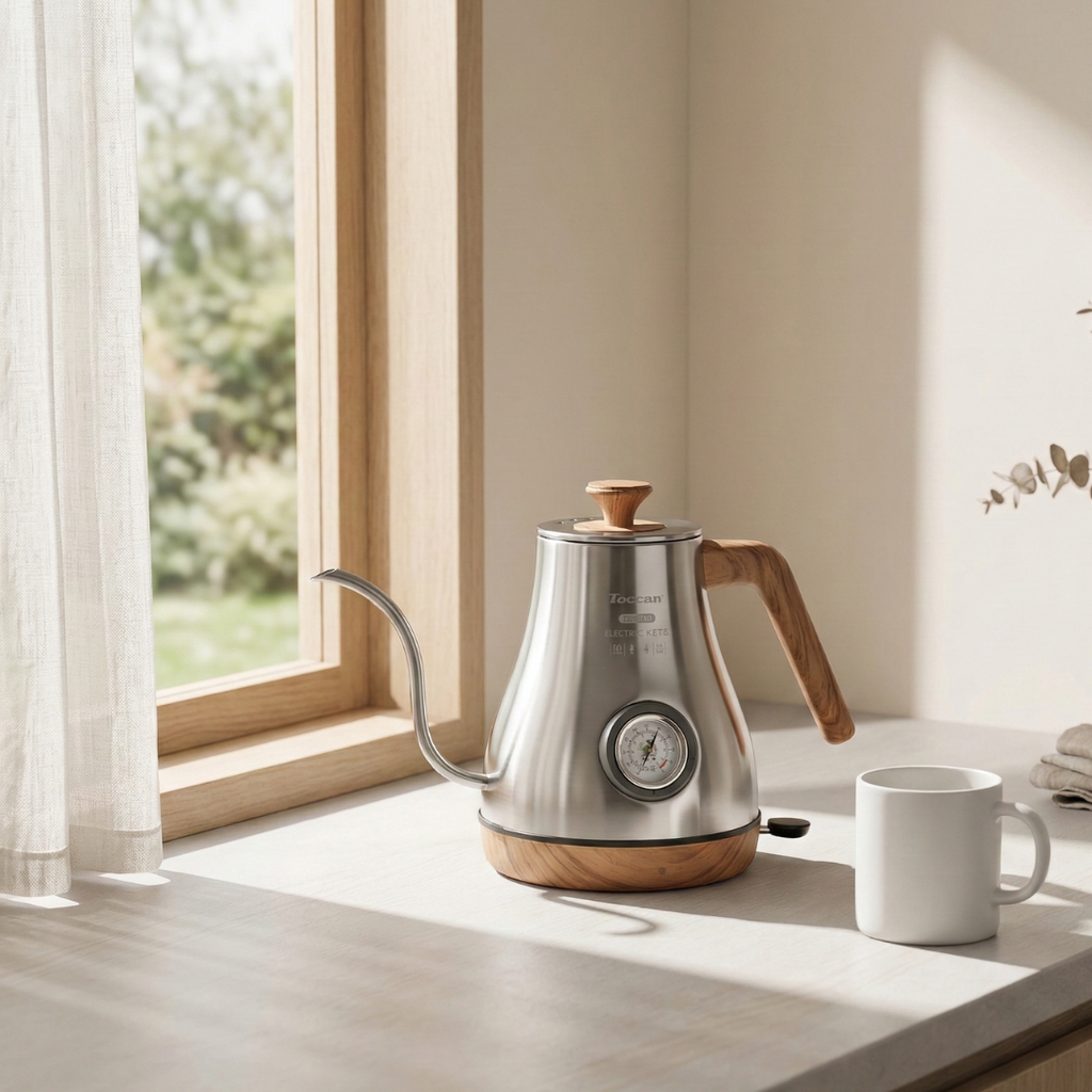 Stainless Steel Electric Kettle With Fast Boil Capability | Rosalyssa