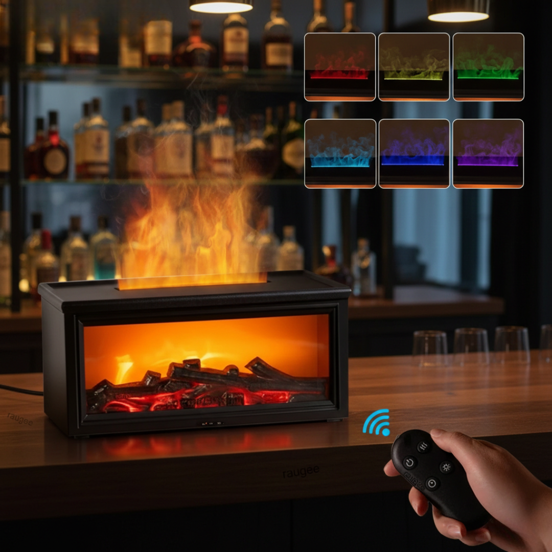 Flame Mist Ultrasonic Aroma Diffuser For Home Or Office | Rosalyssa