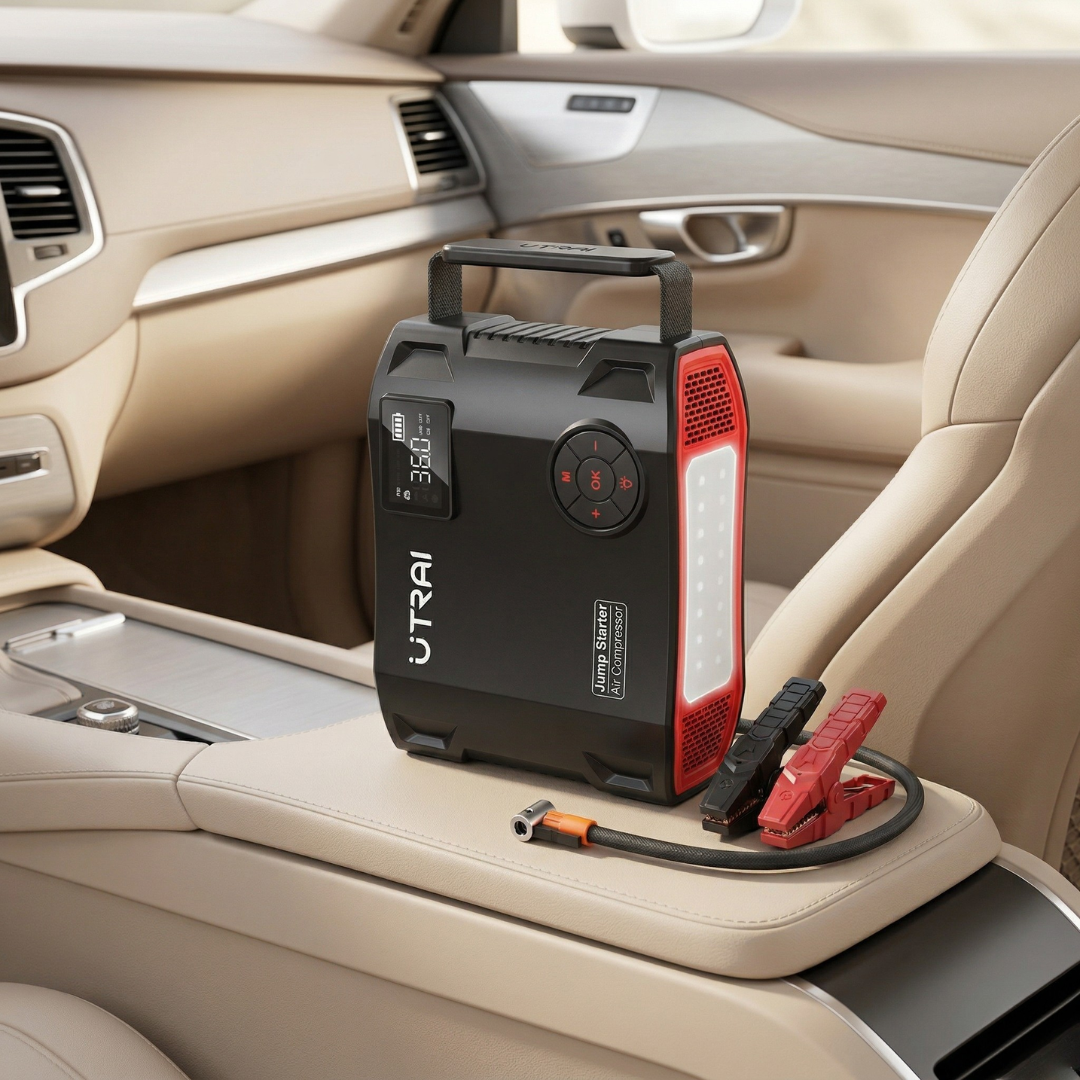 UTRAI 2000A Portable Jump Starter Pack With Power Bank | Rosalyssa