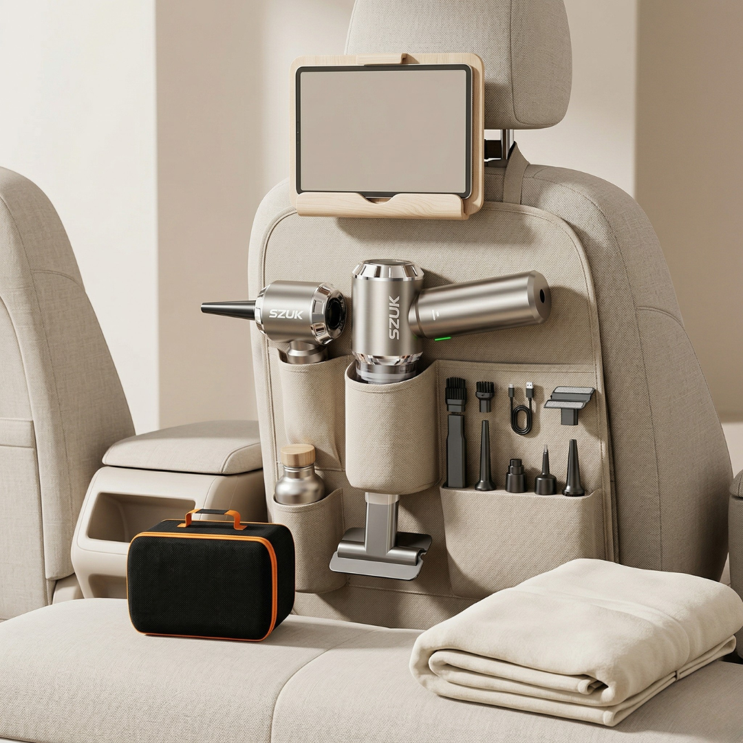 Compact Handheld Car Vacuum Cleaner For Car Interiors | Rosalyssa