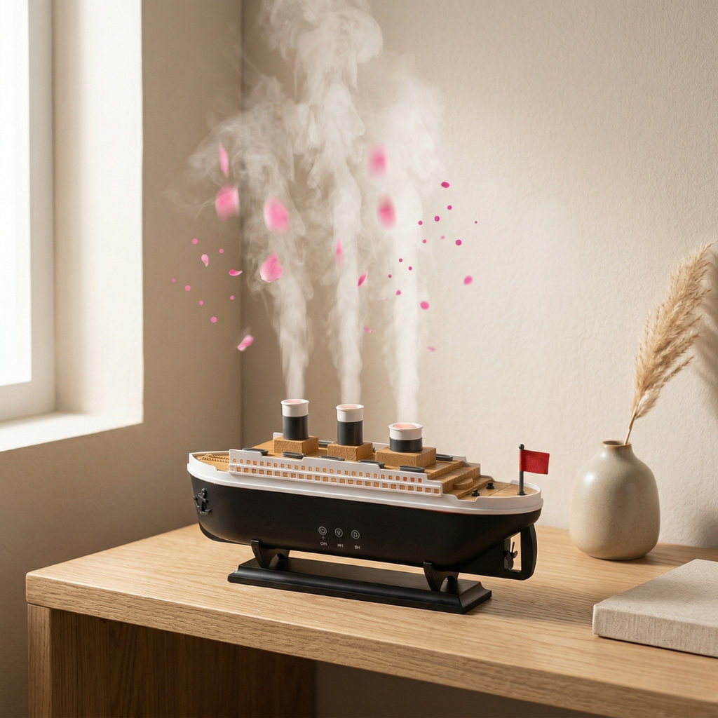 Smart Air Humidifier With Remote Control For Home Or Office Use | Rosalyssa