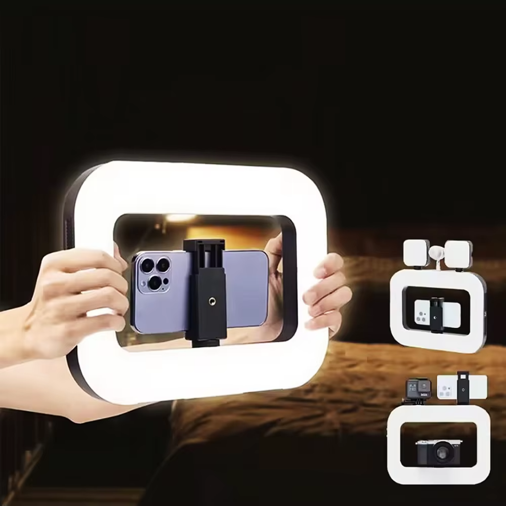 Przenośne pierścieniowe światło LED do fotografii mobilnej i streamingu | Rosalyssa