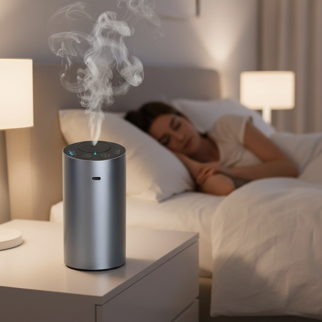 Hordozható vezeték nélküli aroma diffúzor otthoni vagy hálószobai használatra | Rosalyssa